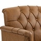 preview thumbnail 22 of 72, Tufted Accent Chair Vegan Leather Armchair for Living Room