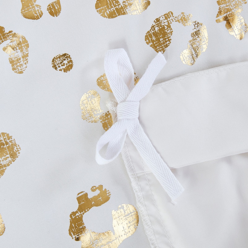 Serena Metallic Animal Printed Duvet Cover Set by Intelligent Design