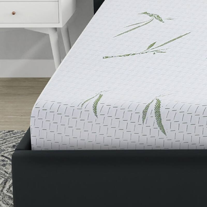 Bodipedic Naturals Dual Layer 6-Inch Memory Foam Mattress with Rayon from Bamboo Cover