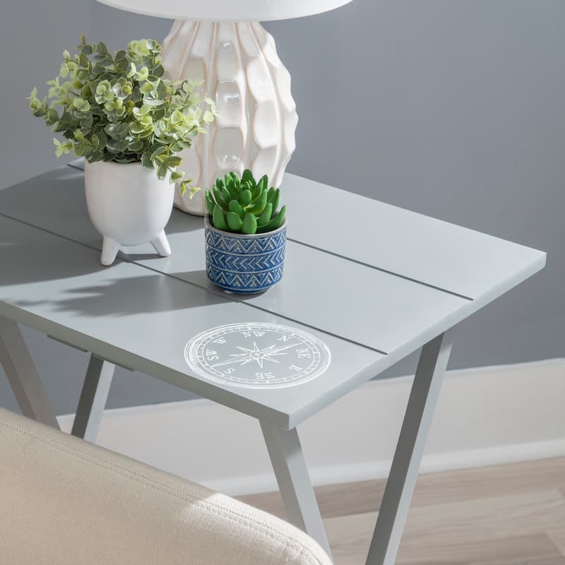 Opal Compass TV Tray Table Set