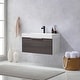 preview thumbnail 11 of 117, Vegadeo Bath Vanity with One-Piece Composite Stone Sink Top