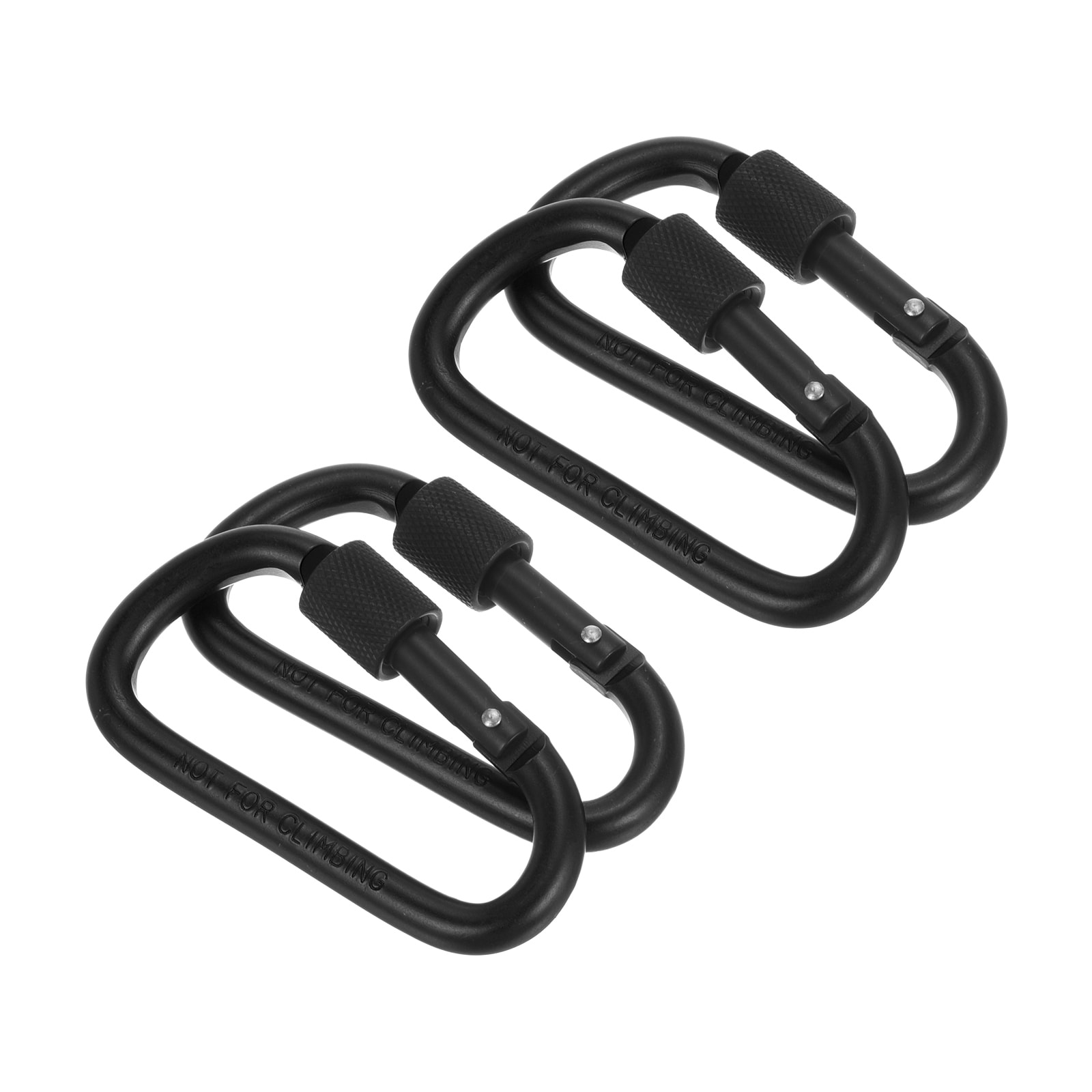4pcs Double Small Carabiner Clips, S-shaped Carabiner, Keychain
