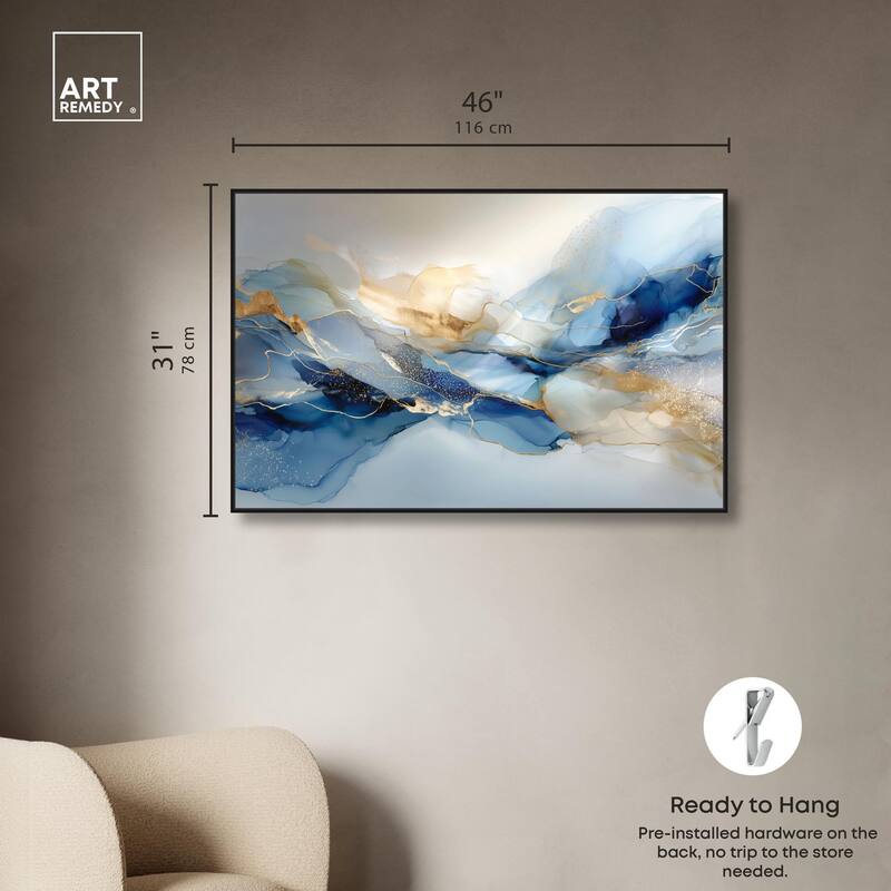 Postmodern Flow I Canvas by Art Remedy
