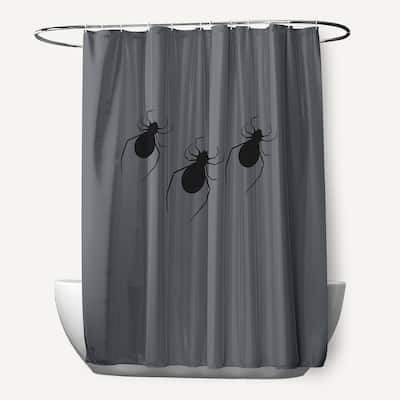 Hanging Spiders Shower Curtain