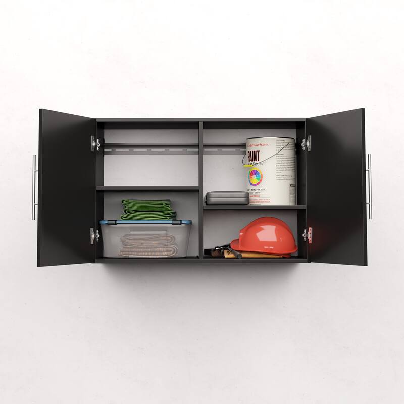 Prepac HangUps Upper Storage Cabinet - Elegant and Spacious Wall Cabinets to Maximize Your Storage, 36 in Size