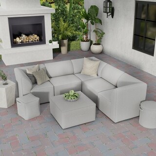 Big joe orahh modular outdoor sectional outlet 6 piece