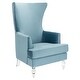 preview thumbnail 19 of 28, SAFAVIEH Couture Geode Modern Wingback Chair