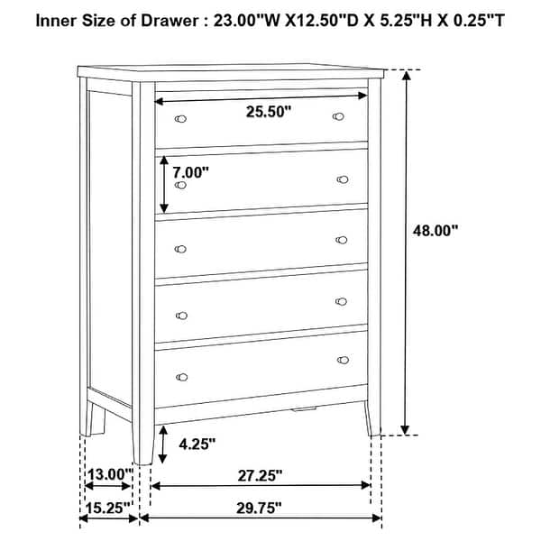 dimension image slide 9 of 19, Carlton Upholstered Bedroom Set Cappuccino