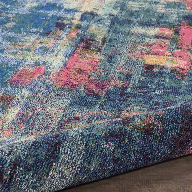 Power Loomed Abstract Modern Area Rug - 144' X '108' X '0.5