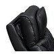 preview thumbnail 5 of 10, Jazz 37"W Leather Aire Transformer Power Reclining Chair w/Power Headrest, LED Lights, USB & USB-C Ports, Storage & Cupholders