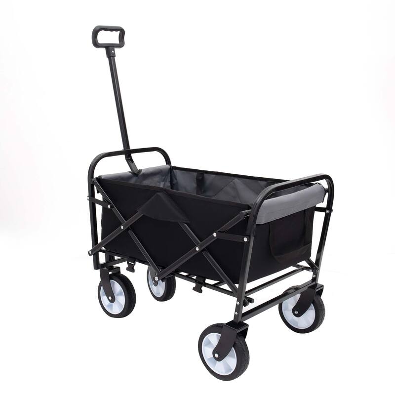 2.1 cu ft. Steel Foldable Wagon Cart