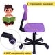 preview thumbnail 18 of 30, HomyLin Plastic Adjustable Rolling Kids Study Desk Chair Armless
