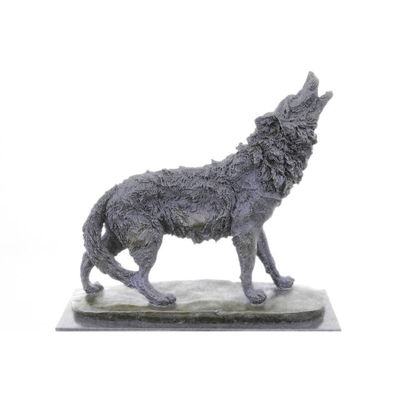 Hot Cast Werewolf Wolf Bronze Sculpture Figurine Figure Art Deco Statue Large