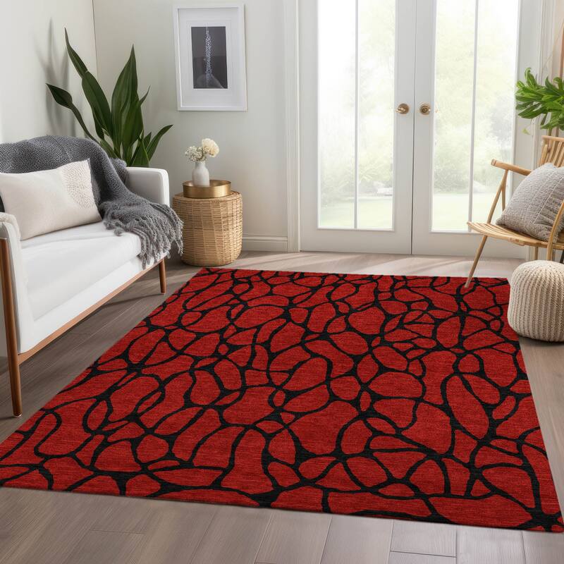 Premium Washable Super Soft Contemporary Macy Mayfield Rug
