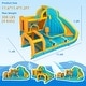 preview thumbnail 16 of 29, Inflatable Bounce House with Water Slide for Kids Includes Air Blower