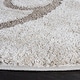 preview thumbnail 83 of 111, SAFAVIEH Florida Shag Shahin Scroll 1.2-inch Thick Textured Rug