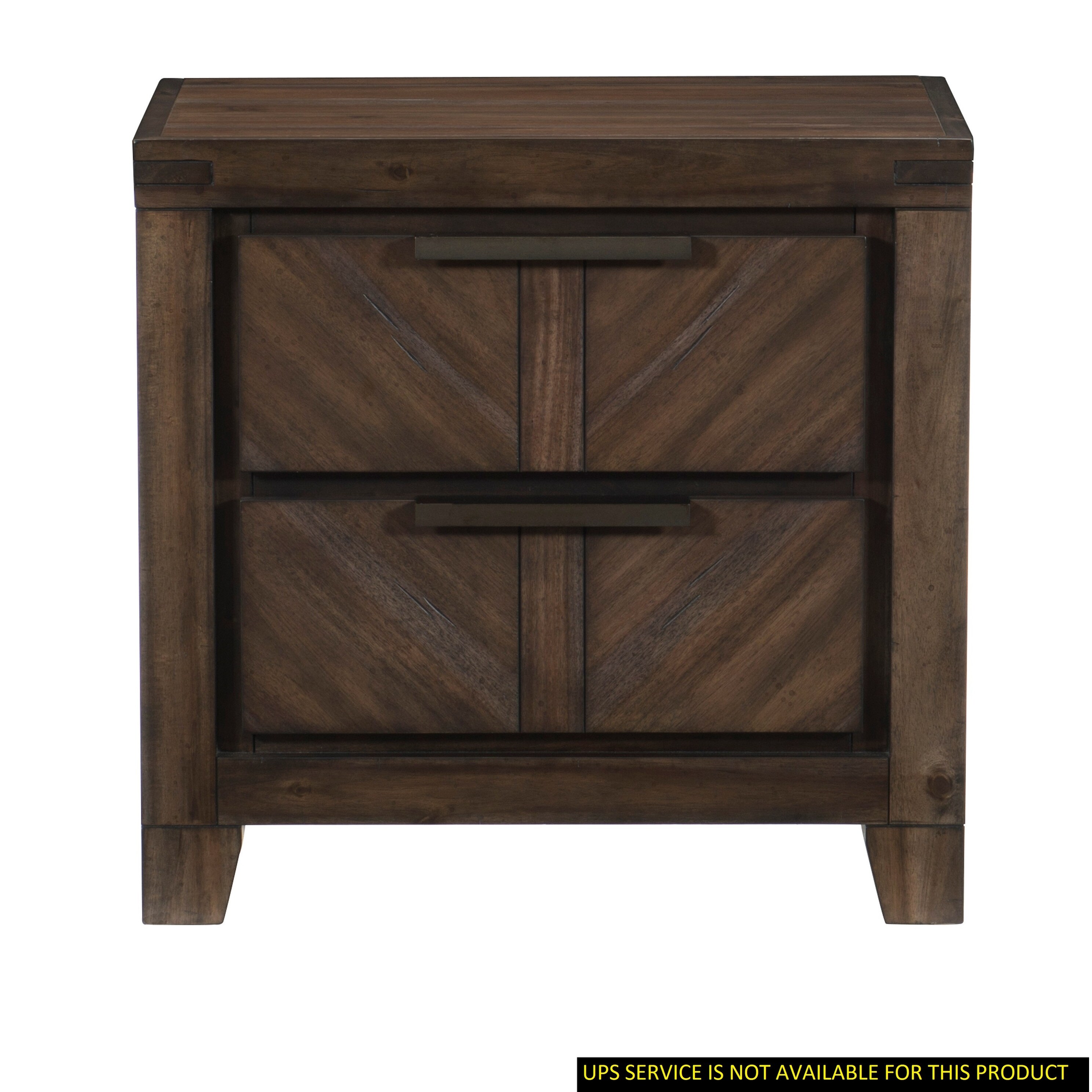 Modern 2025 espresso nightstand