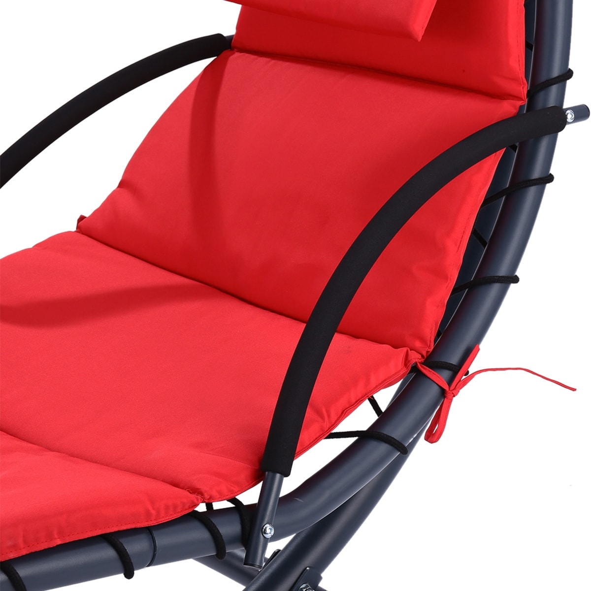 Finether Hanging Chaise Lounge Chair Outdoor Indoor Hammock Chair