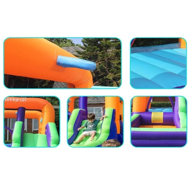 Inflatable Bouncy Castle Kid Jumping Trampoline Slide House With Air ...