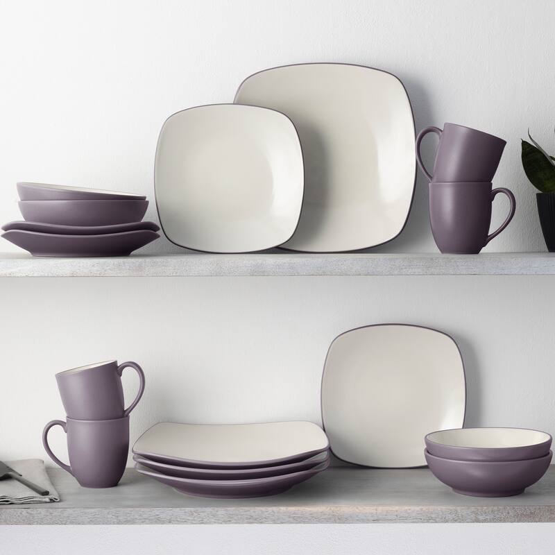 Noritake Colorwave 16-Piece Square Set, Service For 4