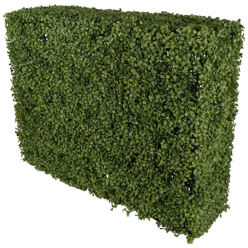 Double Sided Artificial Boxwood Outdoor Hedge - 38"
