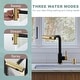 preview thumbnail 48 of 79, WOWOW Single Handle Waterfall Pull Down Sprayer Kitchen Faucet