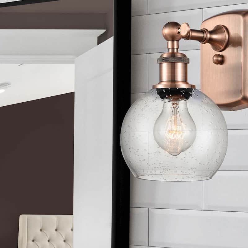 Innovations Lighting 516-1W-10-6 Athens Sconce Athens 10" Tall Wall