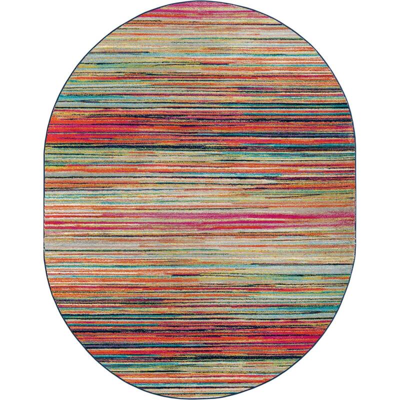 Contemporary Chorisia Collection Area Rug
