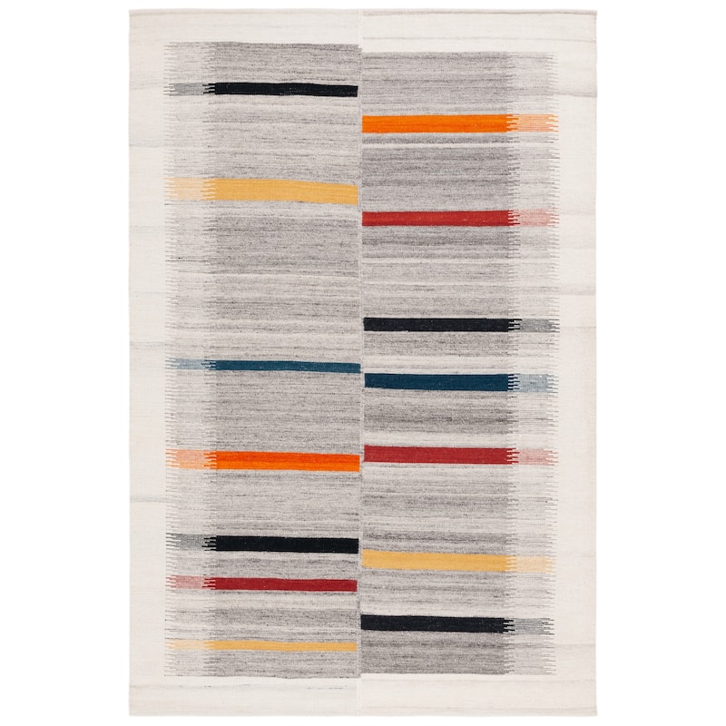 SAFAVIEH Handmade Kilim Quyen Boho Stripe Wool Rug