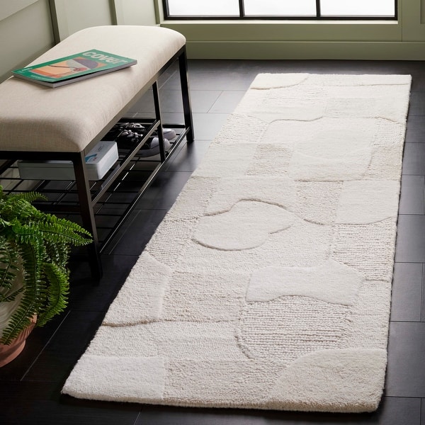 slide 2 of 9, SAFAVIEH Handmade Manhattan Rosinda Modern Wool Rug