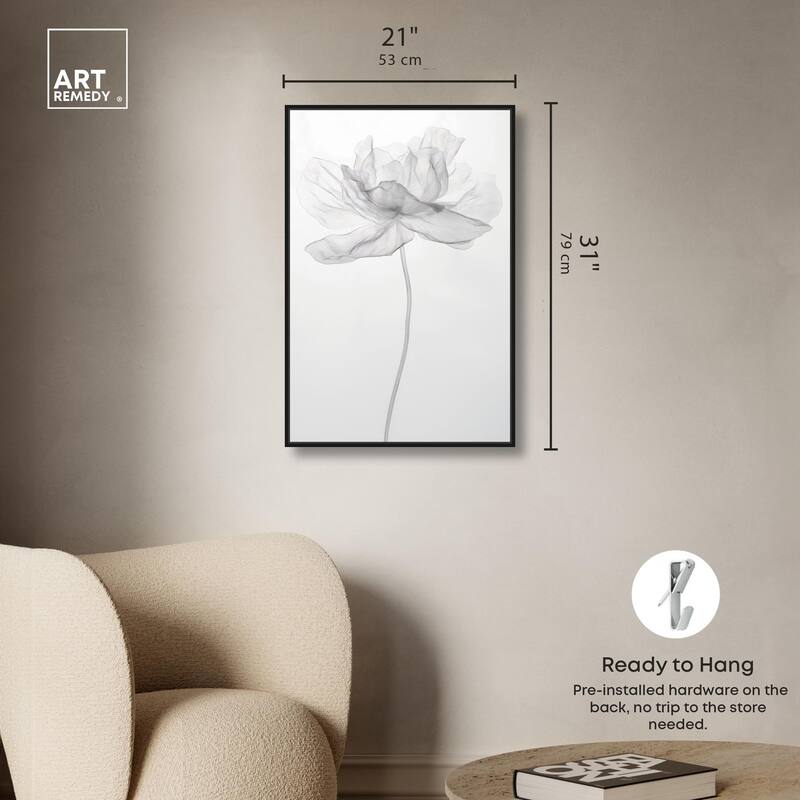 Fragile Beauty II Canvas by Art Remedy