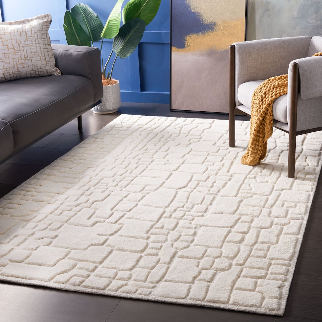 SAFAVIEH Handmade Manhattan Falak Modern Wool Rug
