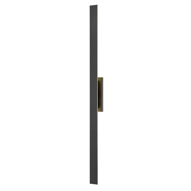 Z-Lite 5006-72-LED Stylet 72" Tall Marine Grade Outdoor Wall Sconce - Sand Black