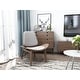 preview thumbnail 3 of 7, Designer Plywood Dark Wood Low Lounge Shell Chair Living Room Accent Chair Walnut Kitchen Bedroom Comfort Office Work