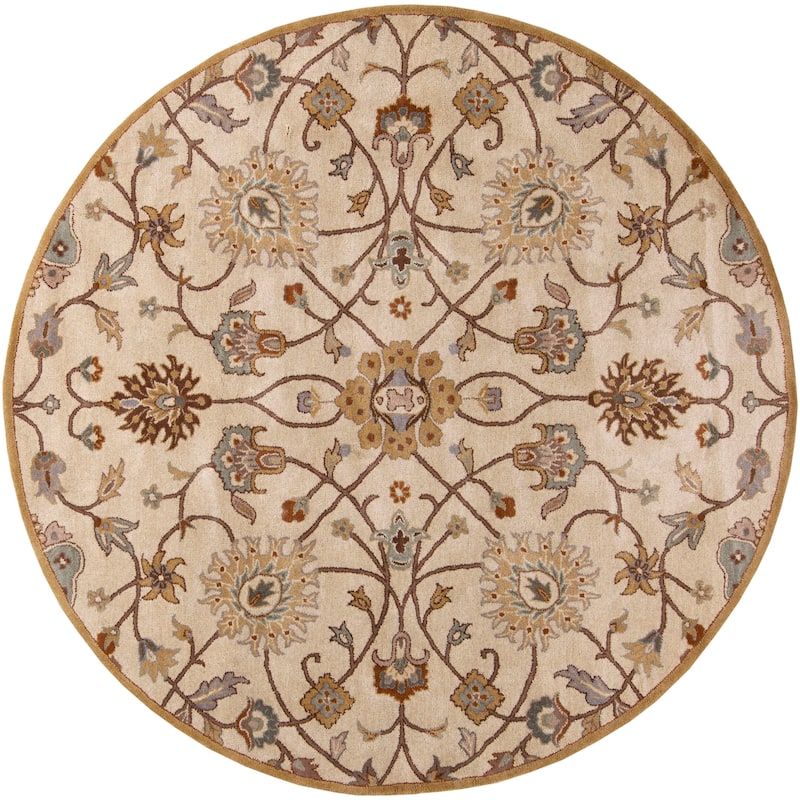 Hand-tufted Trey Traditional Wool Area Rug