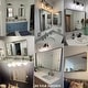 preview thumbnail 11 of 141, Apmir Metal Frame Tempered Glass Bathroom Vanity Mirror for Wall, Cloakroom, Bedroom
