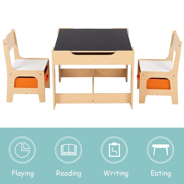 gymax table and chairs