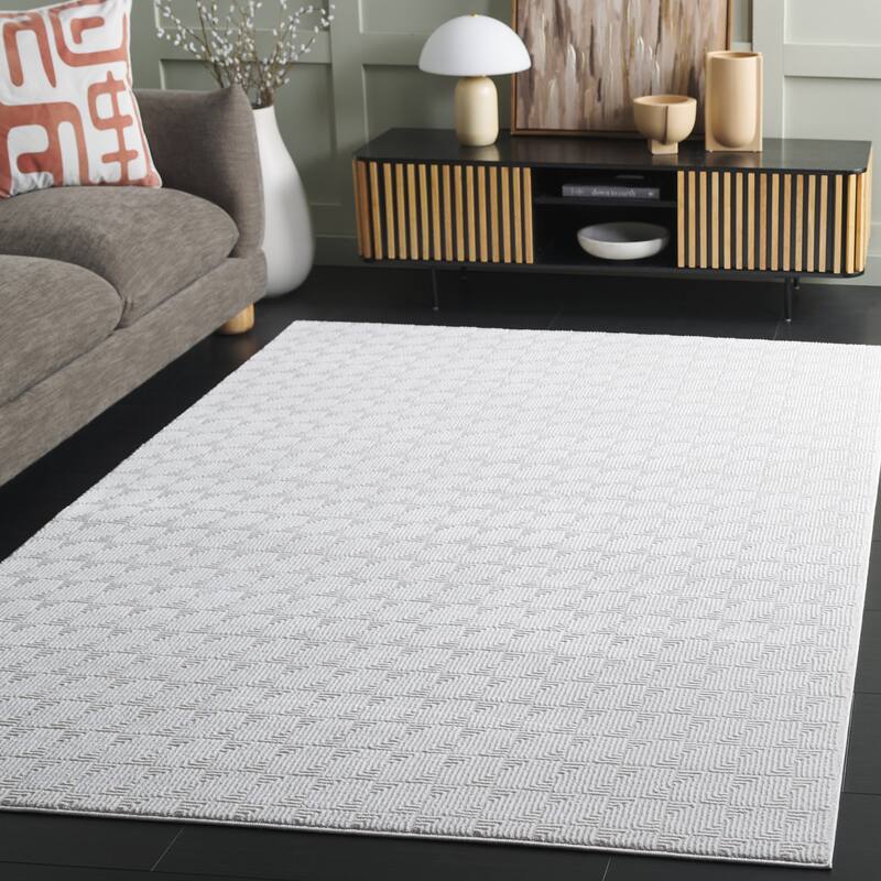 SAFAVIEH Slate Tahire Rug - Beige/Ivory - 4' x 6'