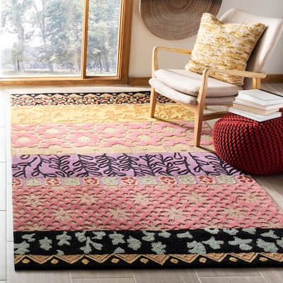 SAFAVIEH, Handmade Rodeo Drive Abril Mid-Century Modern Abstract Wool