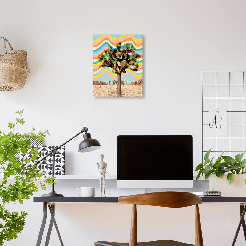 Saguaro Fantasy Canvas Art Print