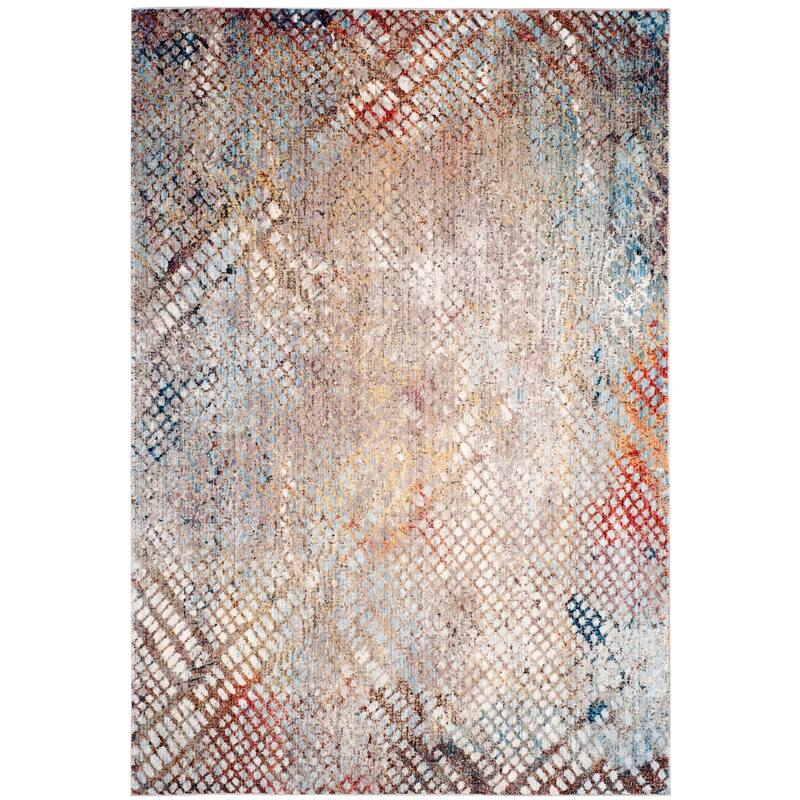 SAFAVIEH Monray Madlyn Modern Abstract Polyester Rug
