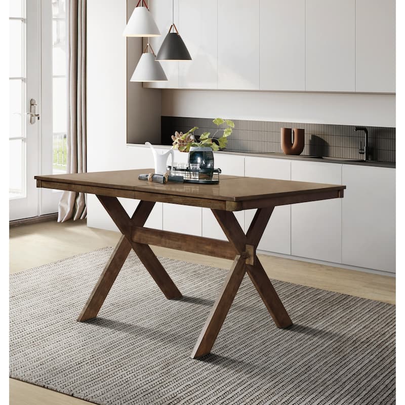 Clayfell Oden 6 Piece Dining Set, Brown/Gray