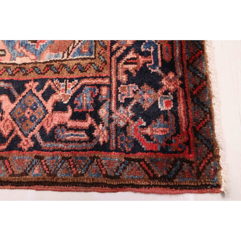 ECARPETGALLERY Hand-knotted Sarabi Red Wool Rug - 5'0 x 6'6