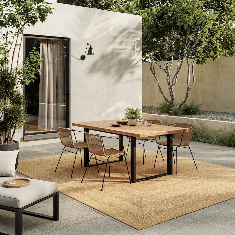 Nourison Natural Seagrass Indoor/Outdoor Solid Area Rug