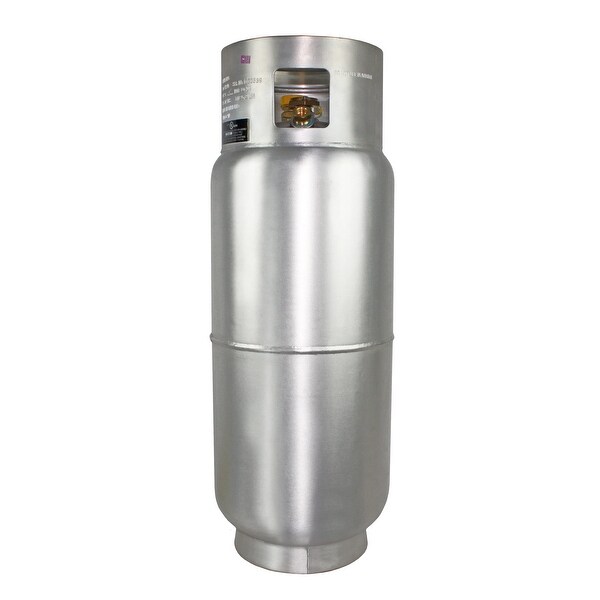 Flame King 43.5LB Aluminum Forklift Propane Tank with Gauge