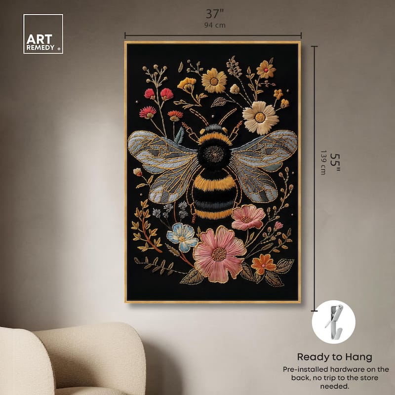 Honeyed Herald I Canvas by Art Remedy
