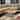 Casual Elements Square Teak Slices Top Coffee Table 35"