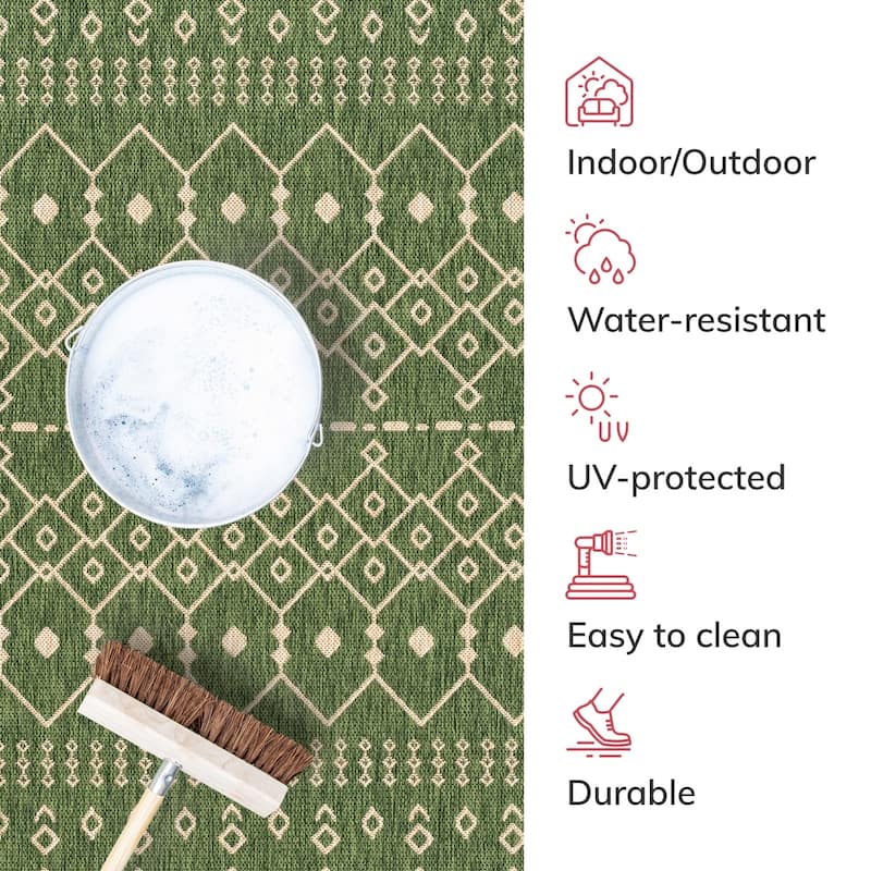 Well Woven Medusa Nord Indoor Outdoor Area Rug