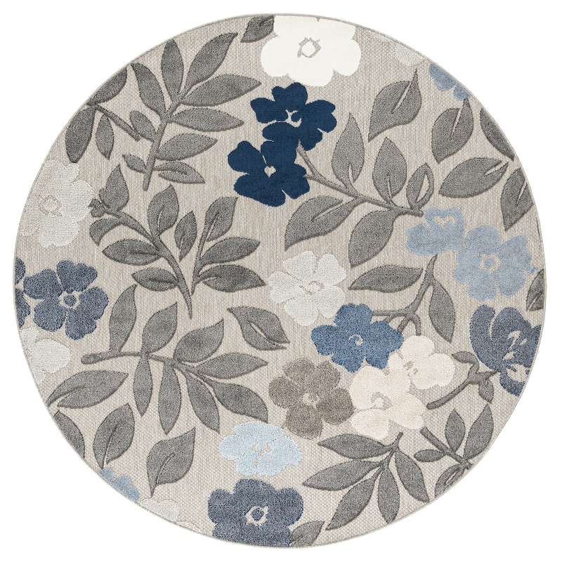 Origin Coastal Floral Indoor/Outdoor Area Rug