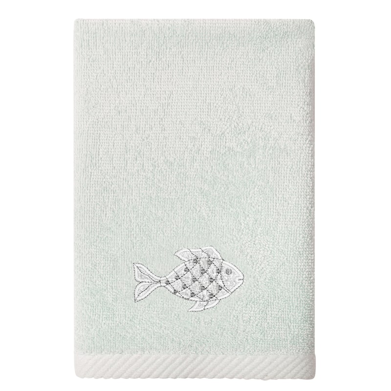 Authentic Hotel and Spa Turkish Cotton Figi 3PC Embellished Towel Set